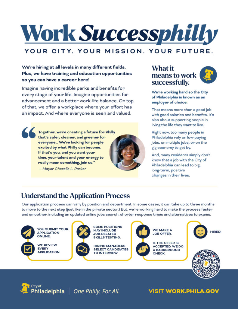 City of Philadelphia: Info Flyer PDF