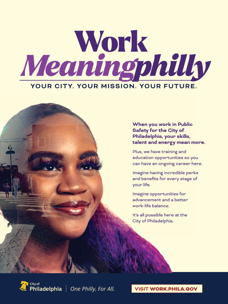 City of Philadelphia Poster: Public Safety
