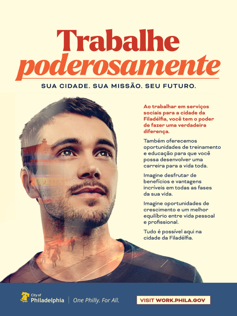 Poster (Portuguese): Social Services