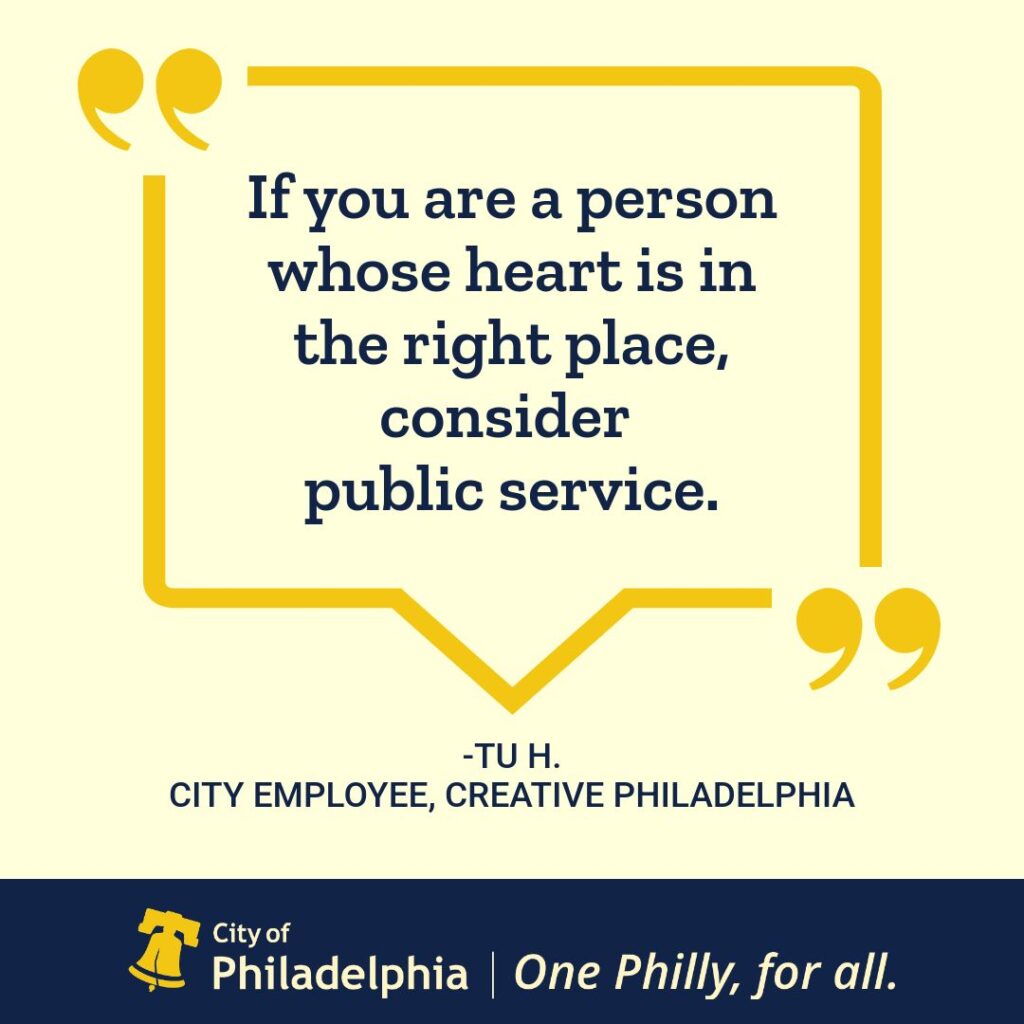 City of Philadelphia Employee Quote